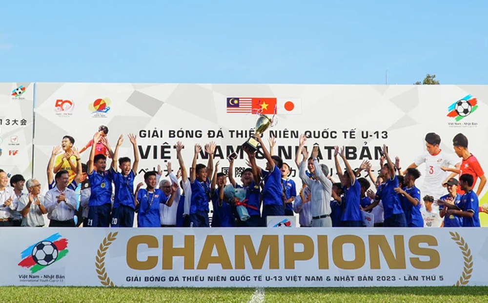 PVF vô địch Giải Bóng đá thiếu niên quốc tế U13 Việt Nam-Nhật Bản