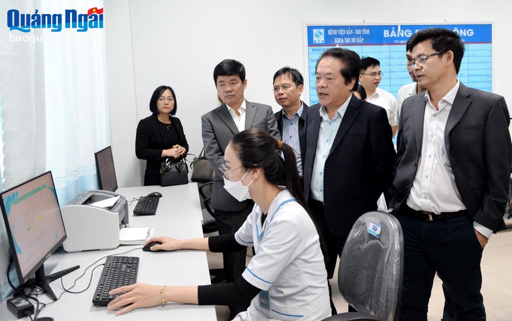 Bệnh viện Sản – Nhi tỉnh triển khai bệnh án điện tử