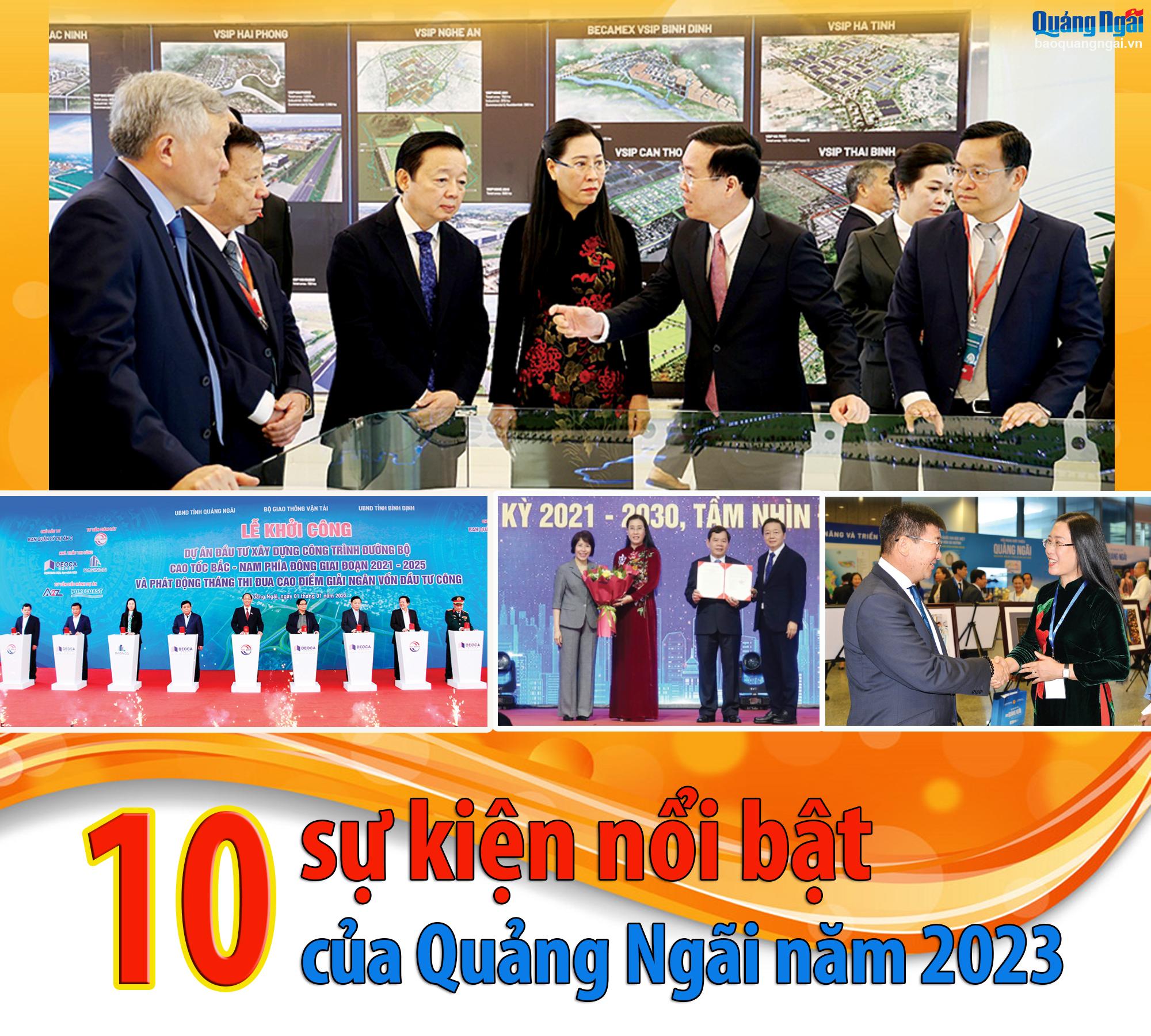 [Emagazine]. 10 sự kiện nổi bật 
của Quảng Ngãi năm 2023