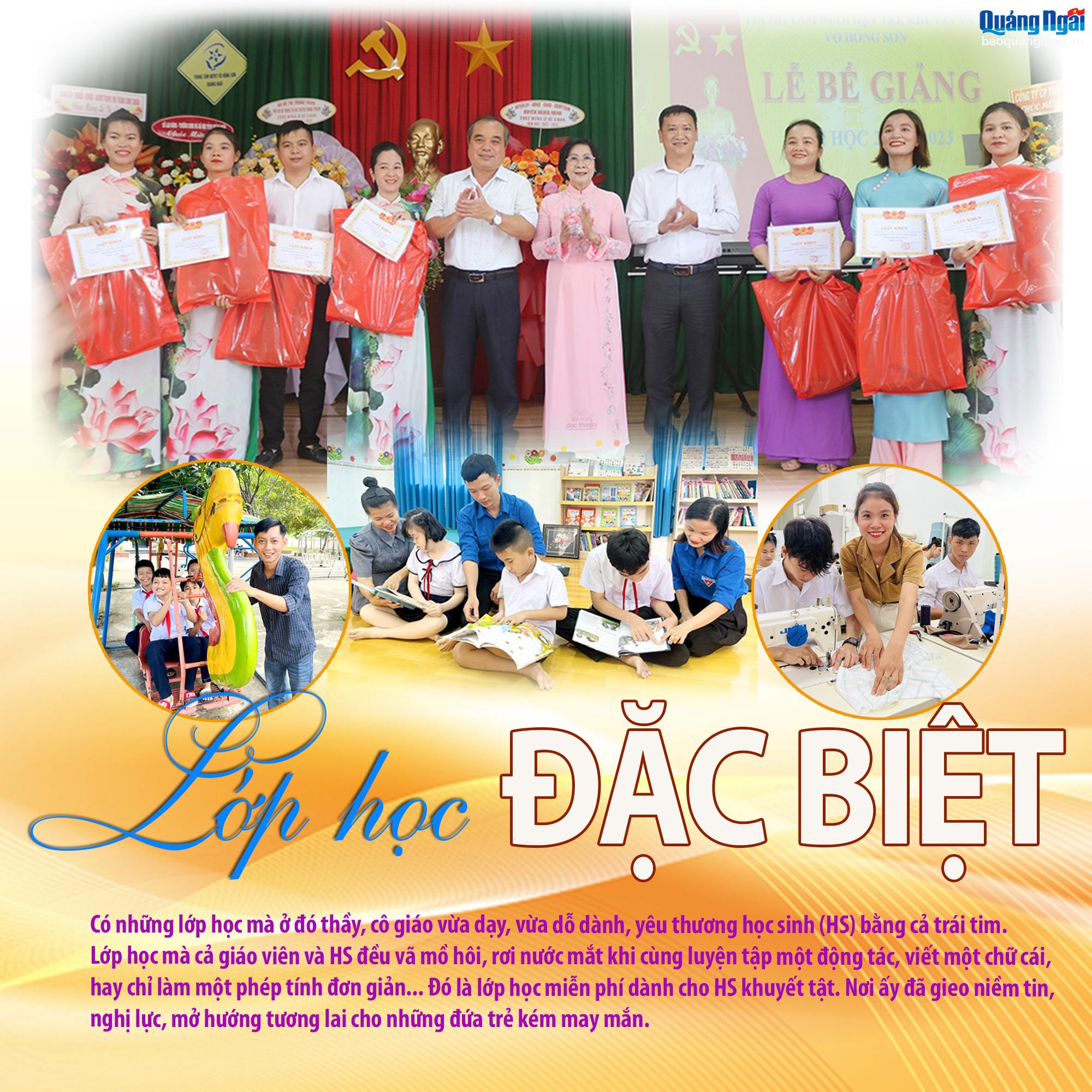 [Emagazine]. Lớp học đặc biệt