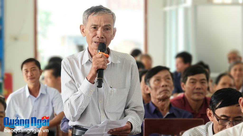 Cử tri xã Đức Nhuận kiến nghị nhiều vấn đề về đời sống dân sinh