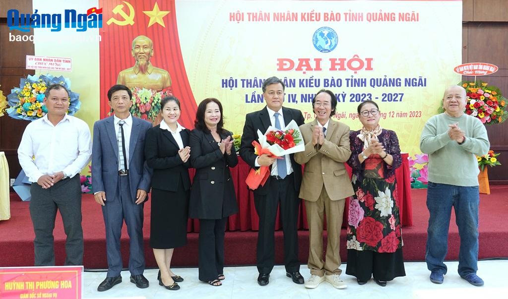 Đại hội Hội Thân nhân kiều bào tỉnh Quảng Ngãi lần thứ IV