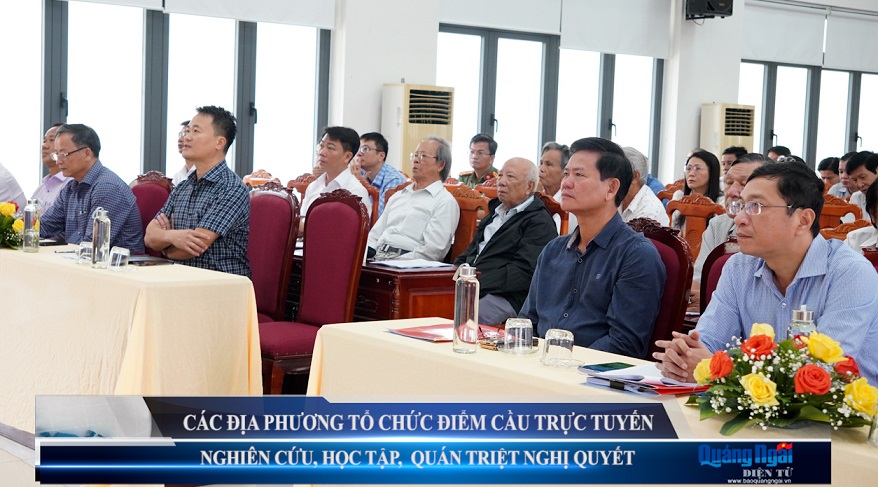 Video: Các địa phương tổ chức điểm cầu trực tuyến nghiên cứu, học tập, quán triệt nghị quyết