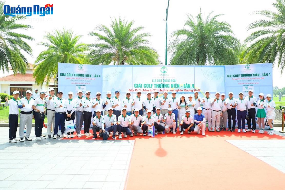 Giải golf thường niên chăm lo Tết cho người nghèo