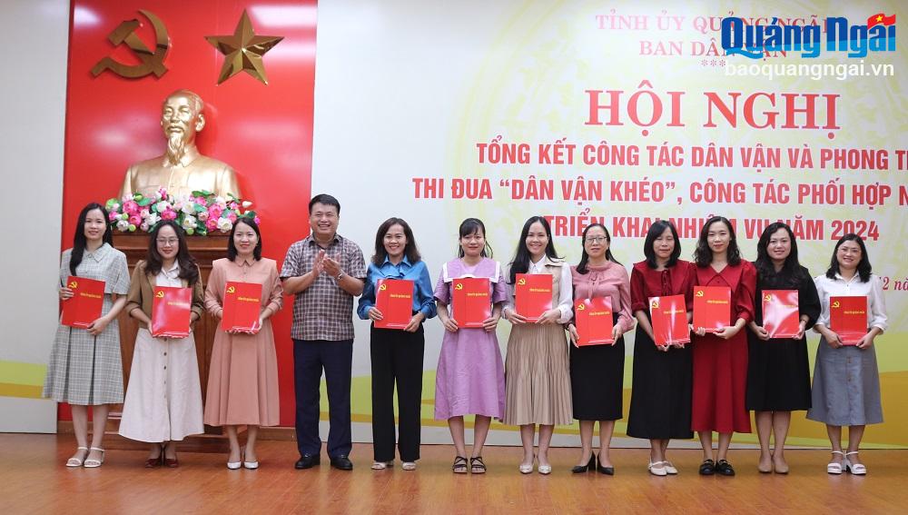 Triển khai công tác dân vận năm 2024