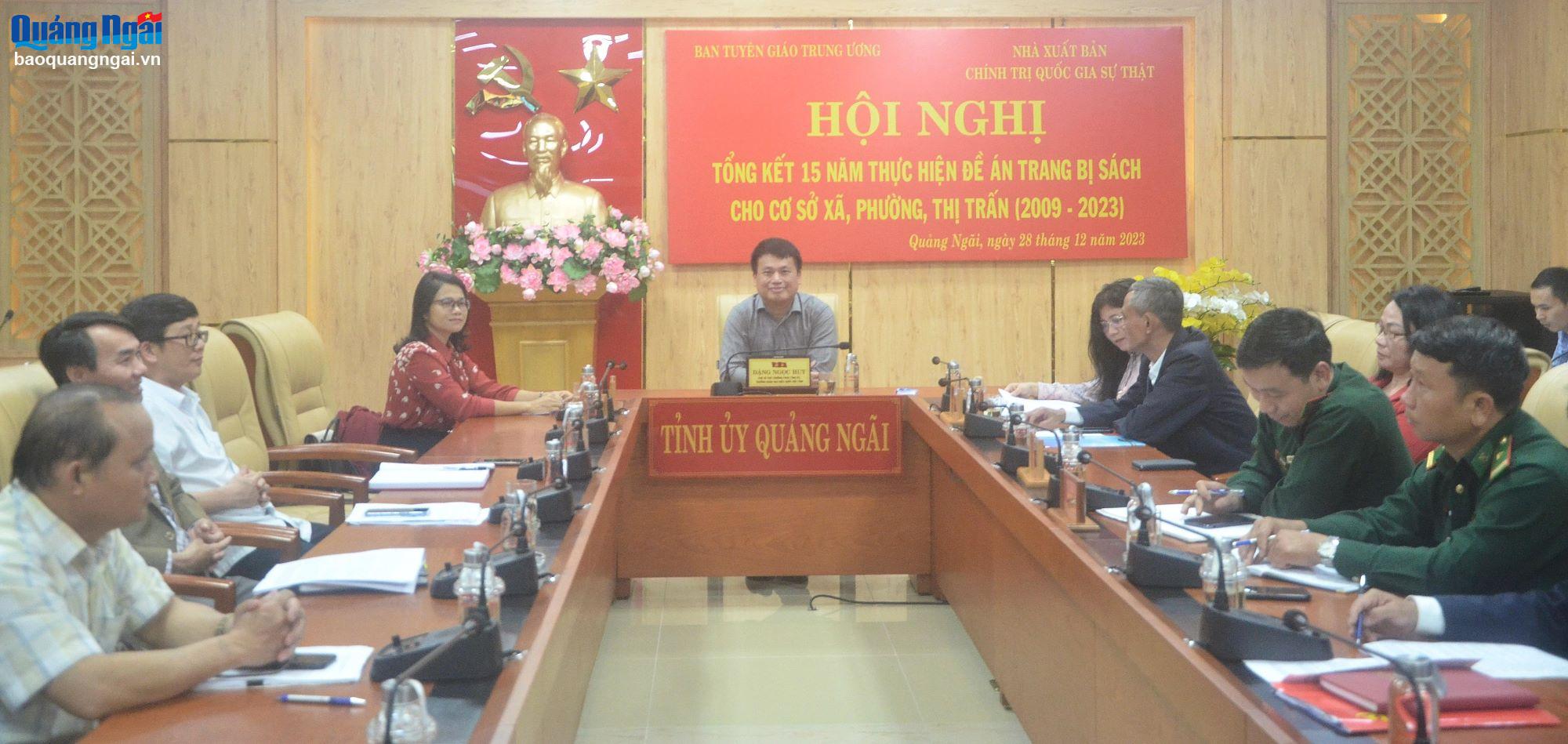 Tổng kết Đề án trang bị sách cho cơ sở xã, phường, thị trấn