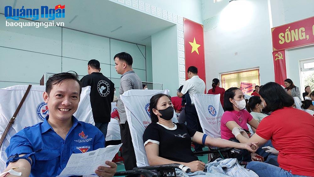 Nghĩa Hành tổ chức Ngày hội hiến máu tình nguyện 