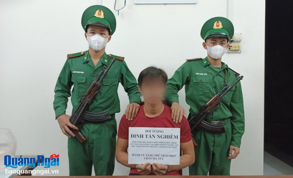 Bắt giữ đối tượng tàng trữ trái phép chất ma túy