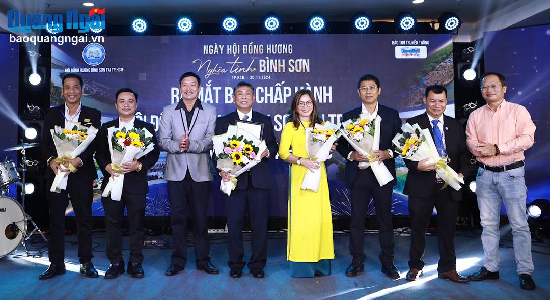 Ra mắt Ban Chấp hành Hội đồng hương huyện Bình Sơn tại TP.Hồ Chí Minh