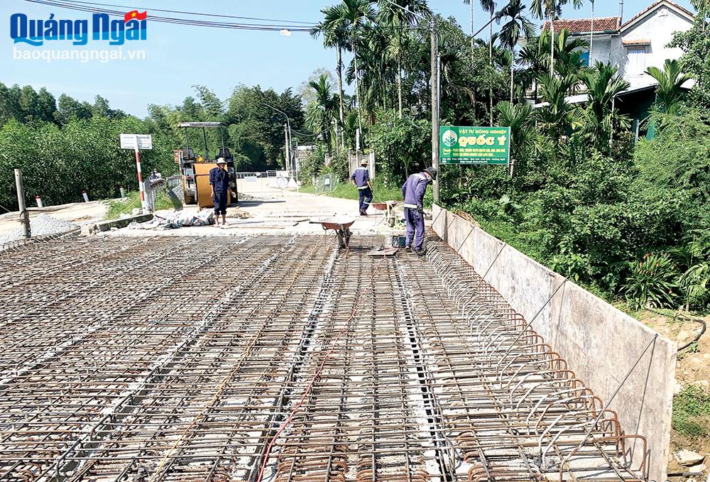 Đẩy nhanh tiến độ sửa chữa cầu trên các tuyến quốc lộ