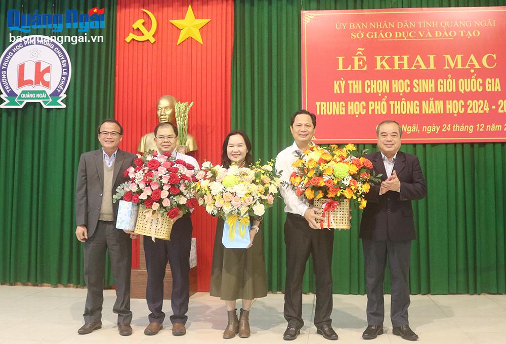  Khai mạc Kỳ thi chọn học sinh giỏi quốc gia THPT 