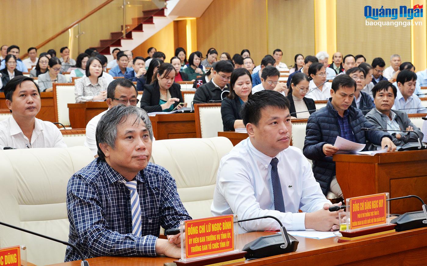 Khai giảng lớp thứ 3 bồi dưỡng, cập nhật kiến thức cho cán bộ quy hoạch chức danh thuộc diện Ban Thường vụ Tỉnh ủy quản lý