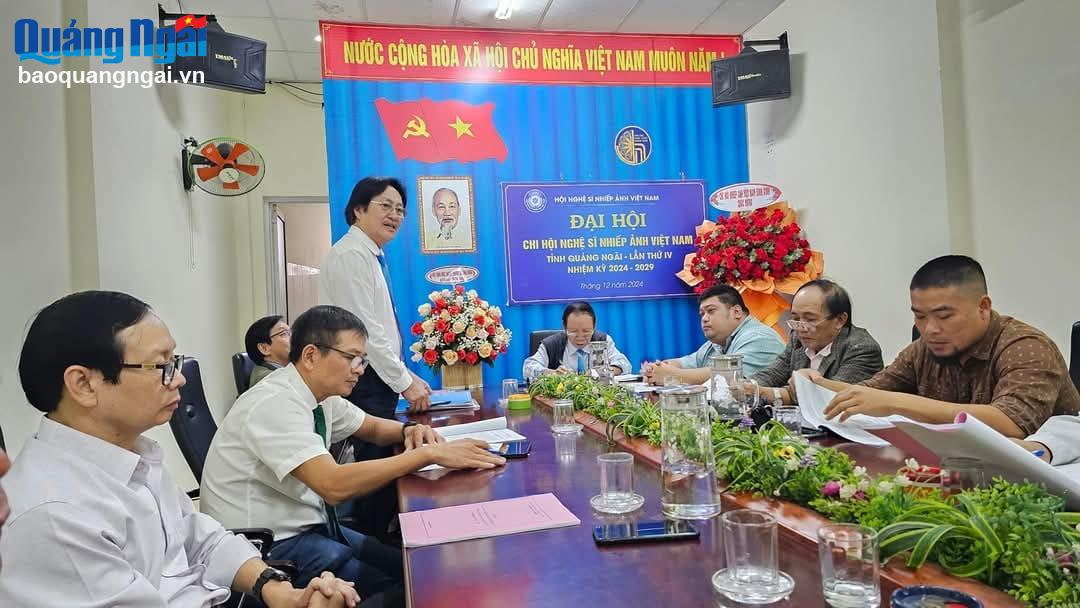 Đại hội Chi hội Nghệ sỹ Nhiếp ảnh Việt Nam tỉnh 