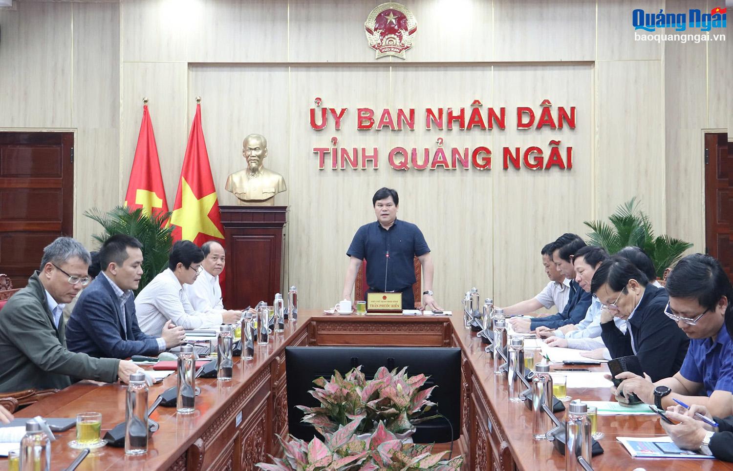 Họp bàn giải pháp tiêu úng, thoát lũ cho vùng hạ lưu sông Phước Giang