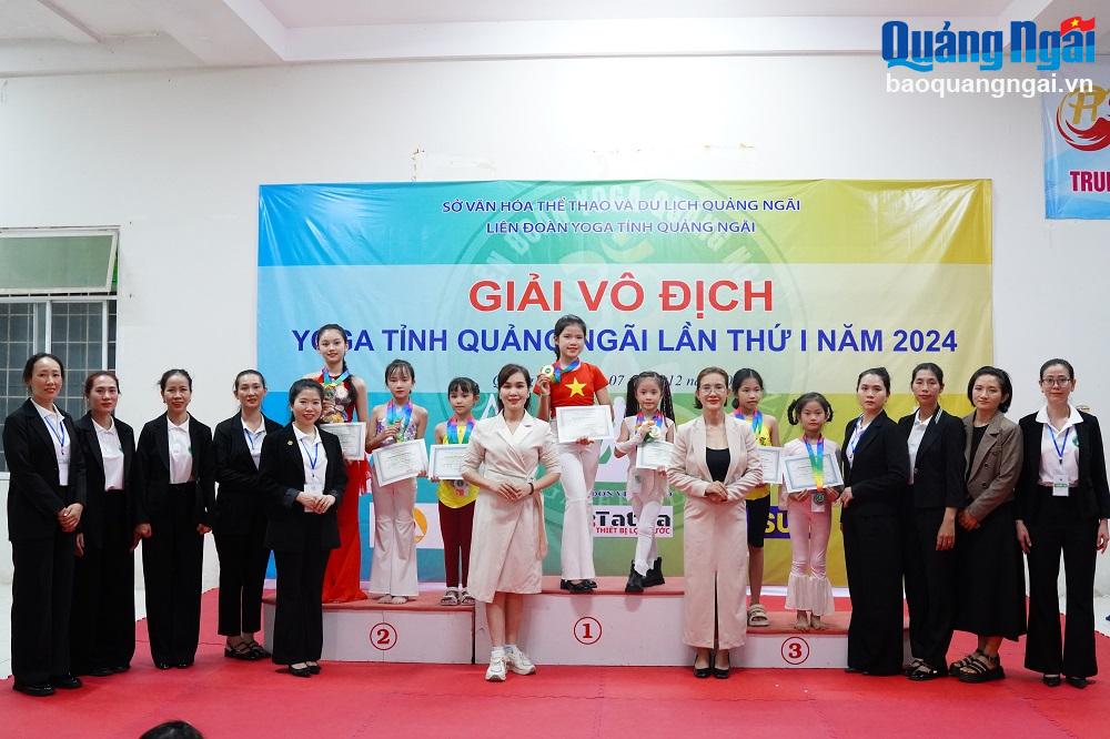 “Giải vô địch Yoga tỉnh Quảng Ngãi” lần thứ I năm 2024 