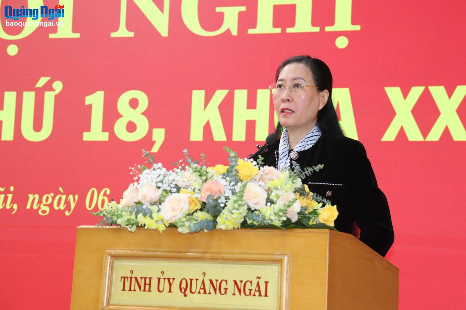 Khai mạc Hội nghị Tỉnh ủy lần thứ 18, khóa XX