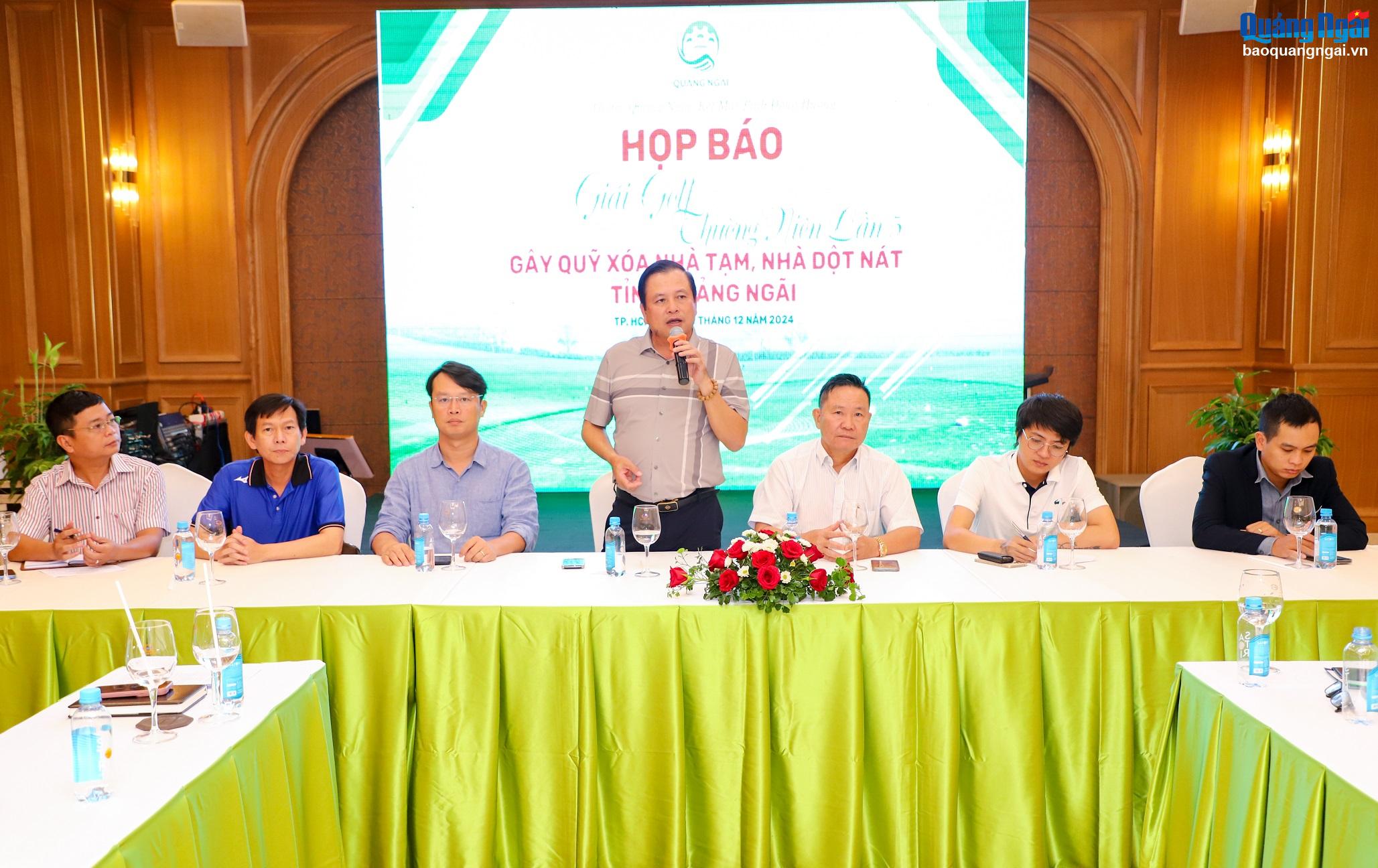 Khởi động giải golf huy động kinh phí xóa nhà tạm, nhà dột nát