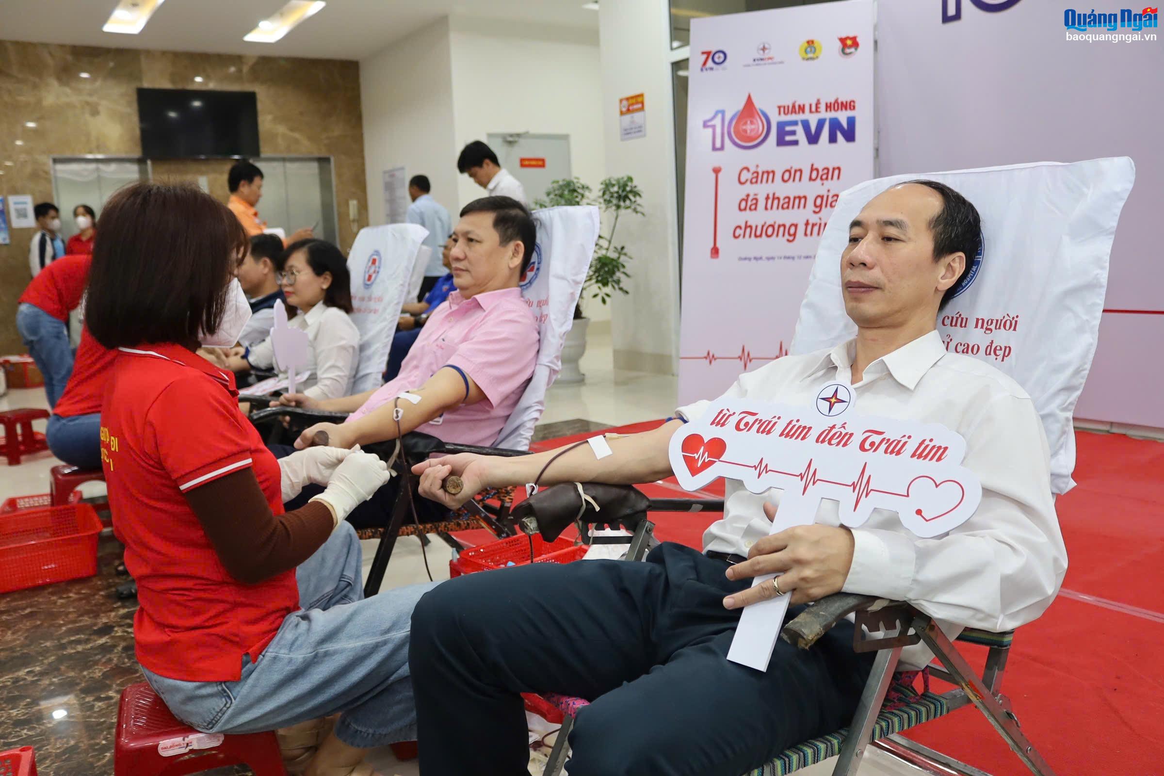 “Tuần lễ hồng EVN lần thứ 10 - năm 2024” tại Quảng Ngãi