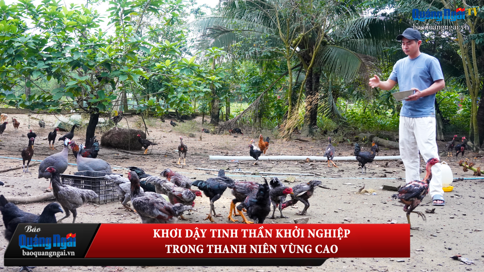[Video]. Khơi dậy tinh thần khởi nghiệp trong thanh niên vùng cao