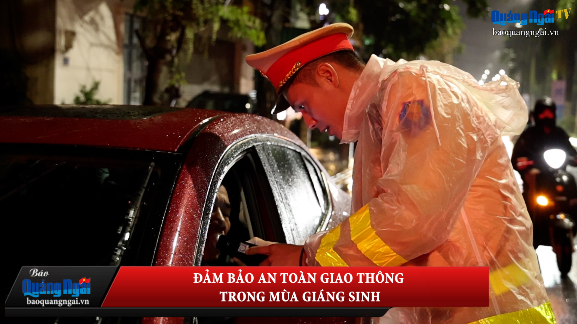 [Video]. Đảm bảo an toàn giao thông trong mùa Giáng sinh