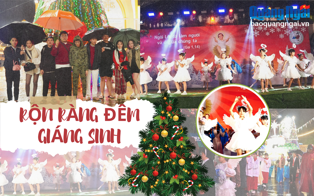 [Video]. Rộn ràng đêm Giáng sinh