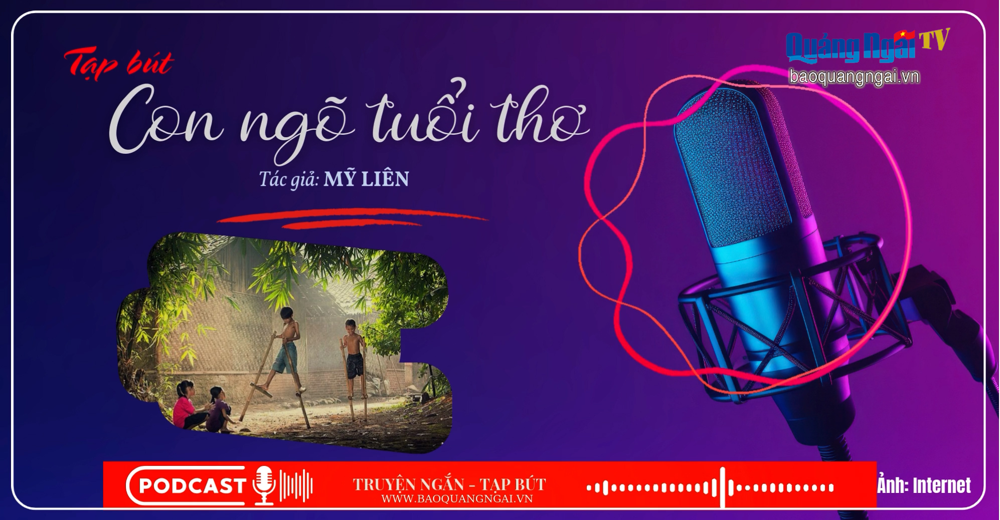 [Podcast]. Con ngõ tuổi thơ