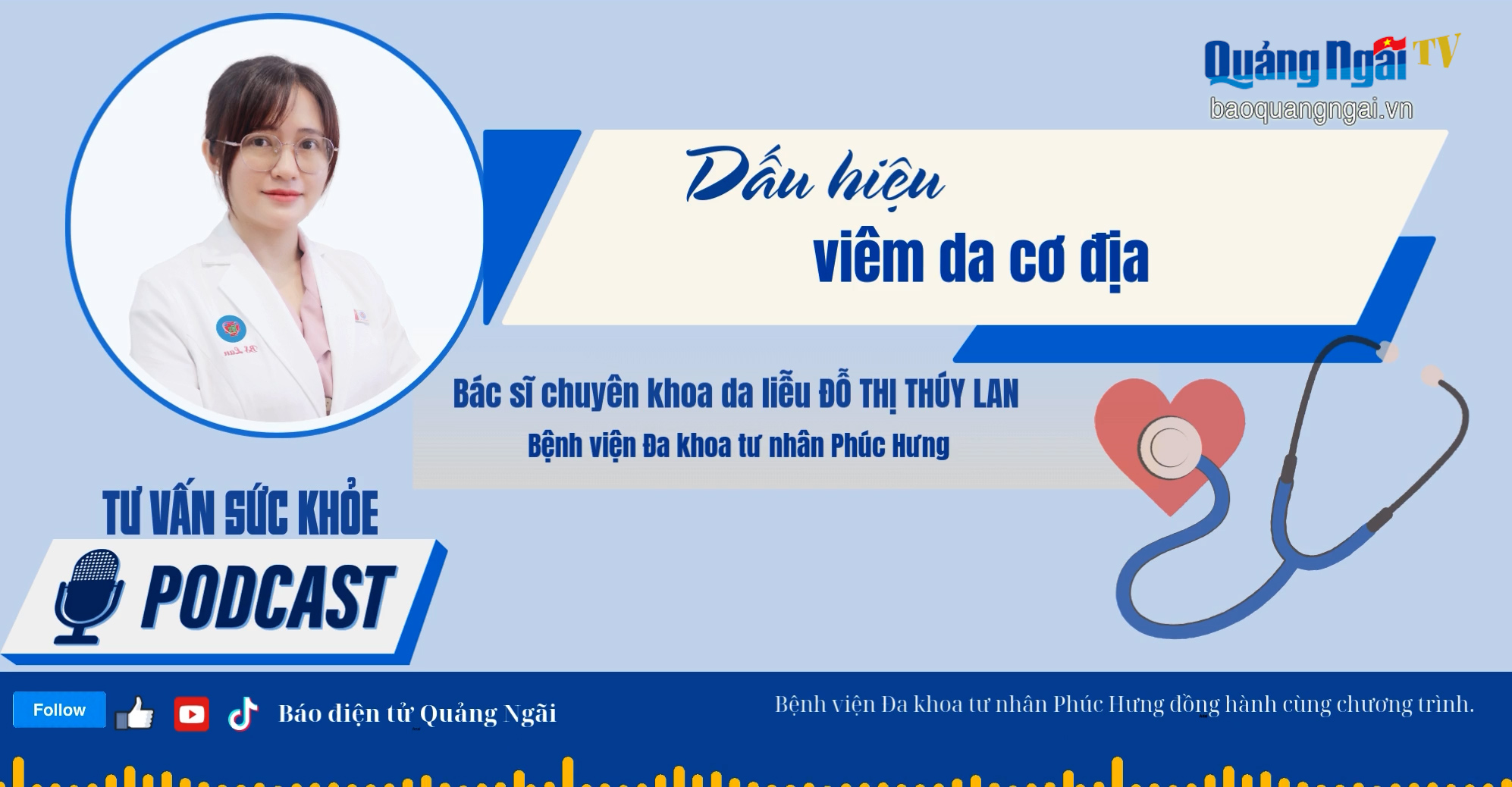 [Podcast]. Dấu hiệu viêm da cơ địa