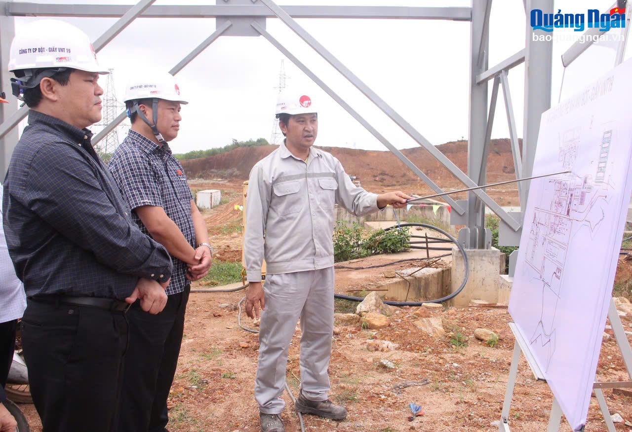 Tập trung tháo gỡ những vướng mắc, để nhà máy sớm đi vào hoạt động