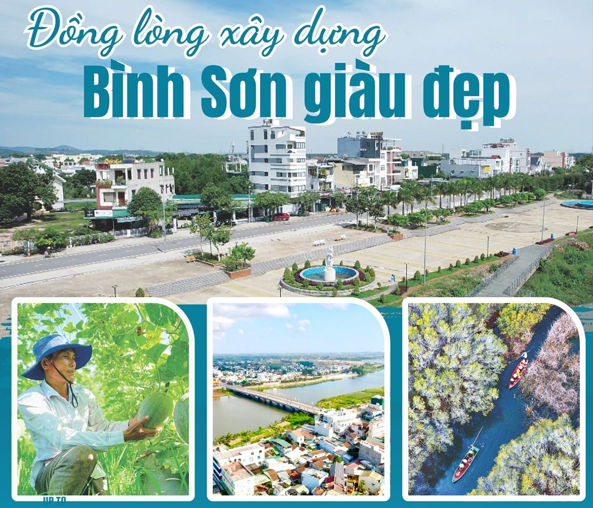 [Emagazine]. Đồng lòng xây dựng Bình Sơn giàu đẹp