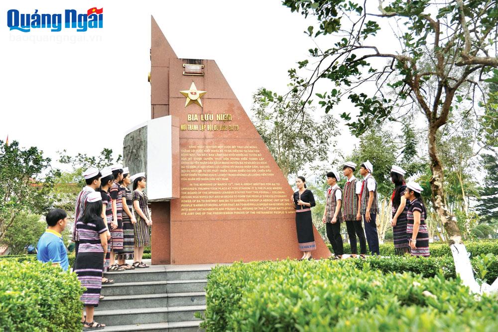 Nhiều hoạt động chào mừng kỷ niệm 80 năm Ngày Khởi nghĩa Ba Tơ
