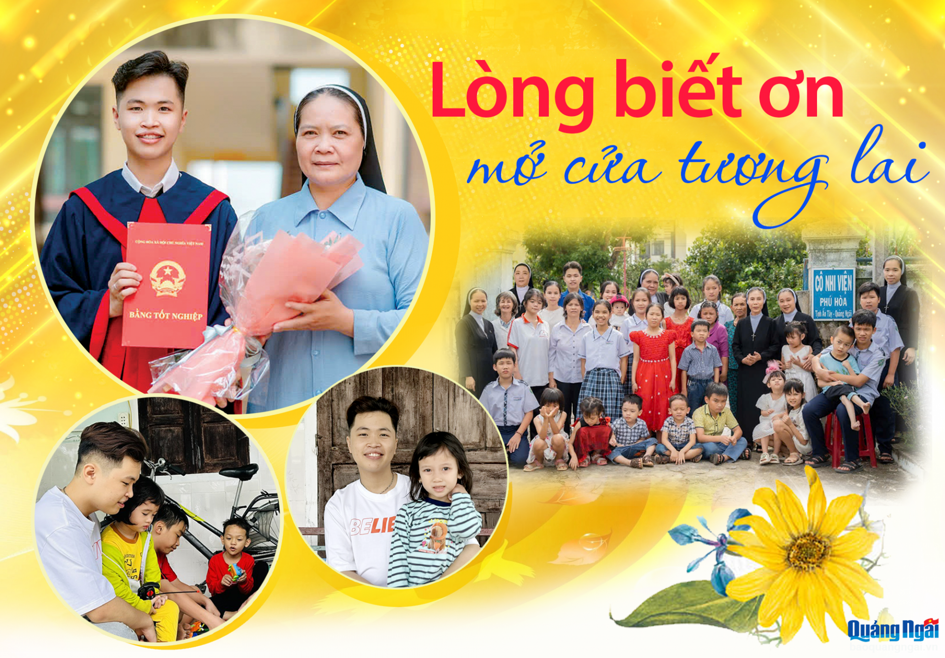 [Emagazine]. Lòng biết ơn mở cửa tương lai