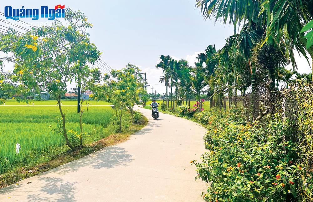 Niềm vui ở xã nông thôn mới nâng cao