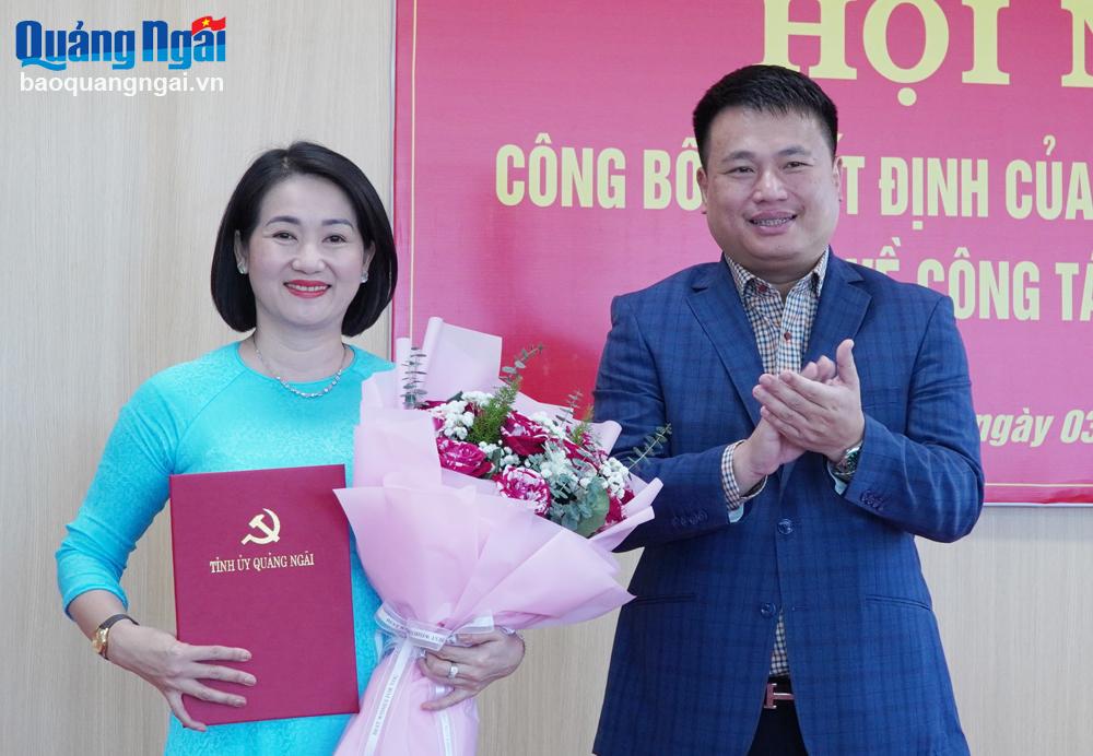 Đồng chí Nguyễn Thị Ánh Lan được giới thiệu bầu giữ chức Chủ tịch LĐLĐ tỉnh