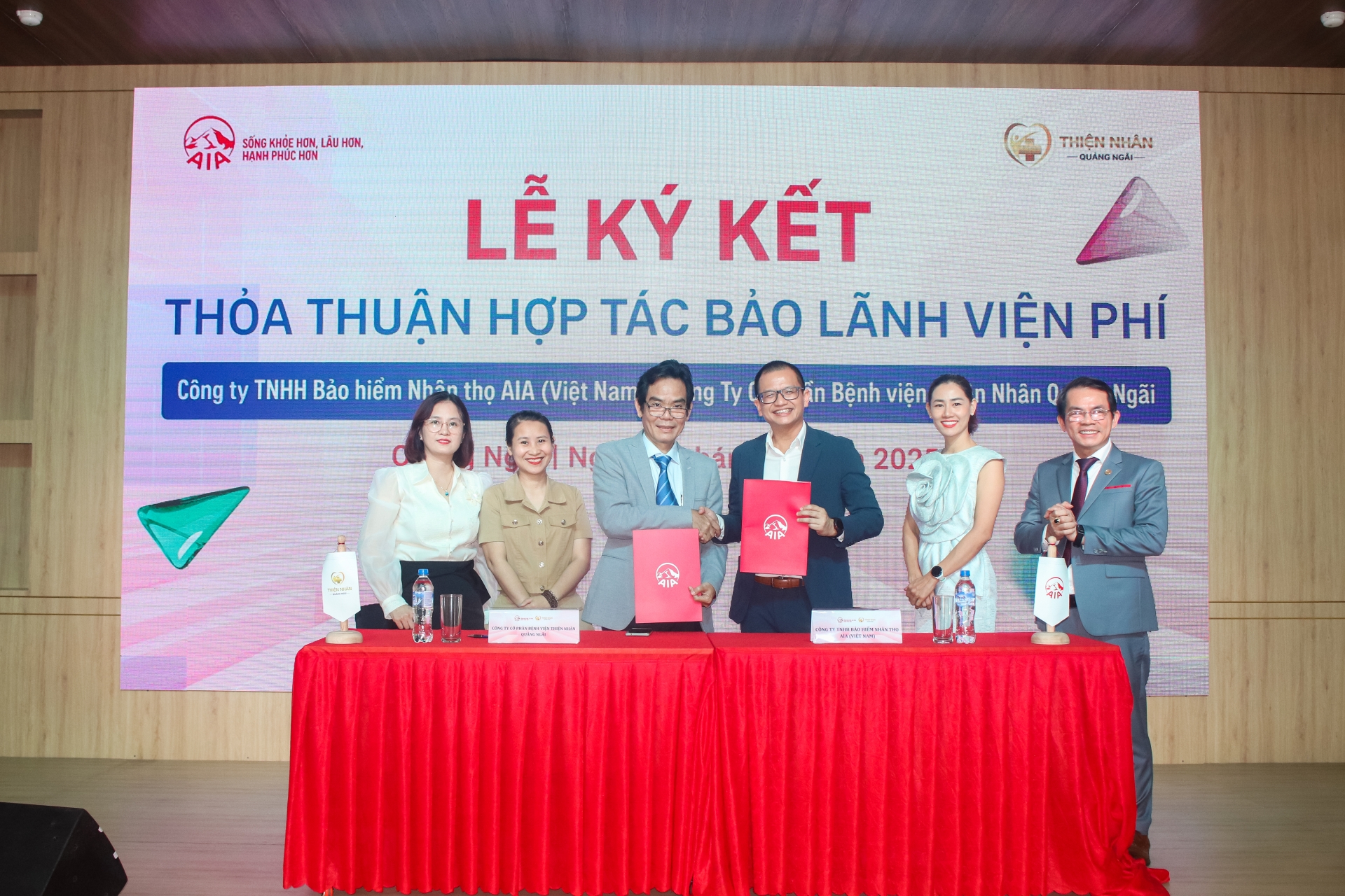 AIA Việt Nam mở rộng mạng lưới bảo lãnh viện phí tại Quảng Ngãi