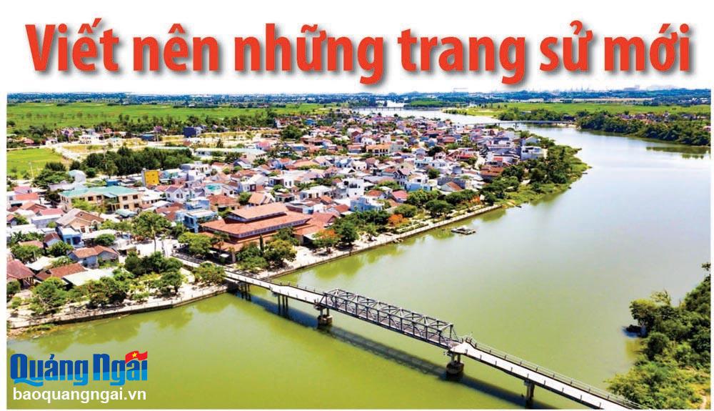 Viết nên những trang sử mới