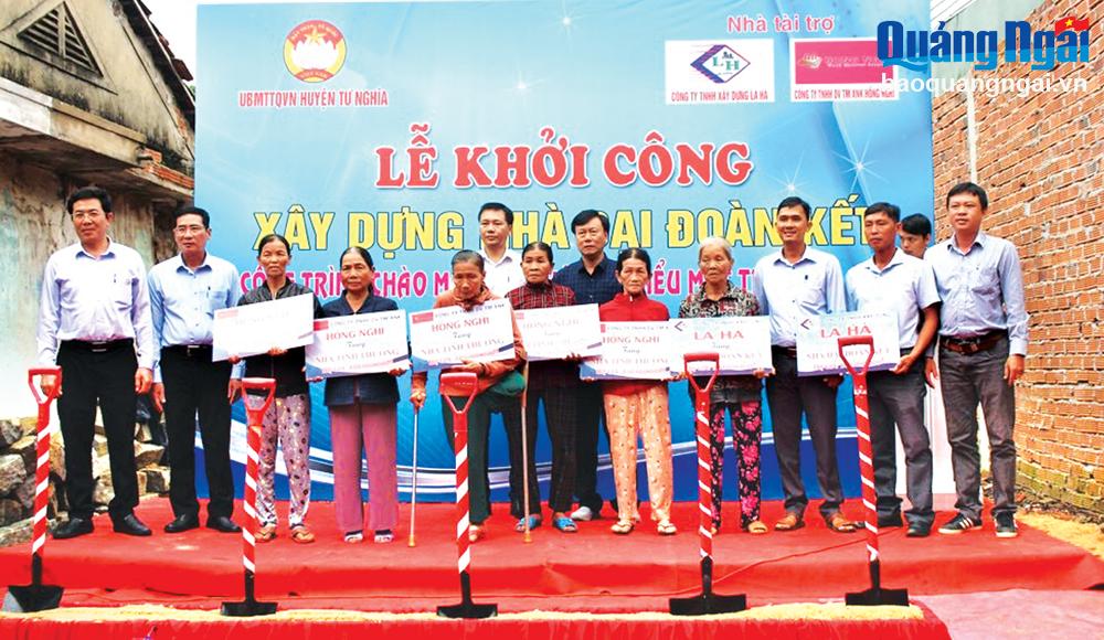 Mặt trận Tổ quốc Việt Nam huyện Tư Nghĩa hướng mạnh về cơ sở