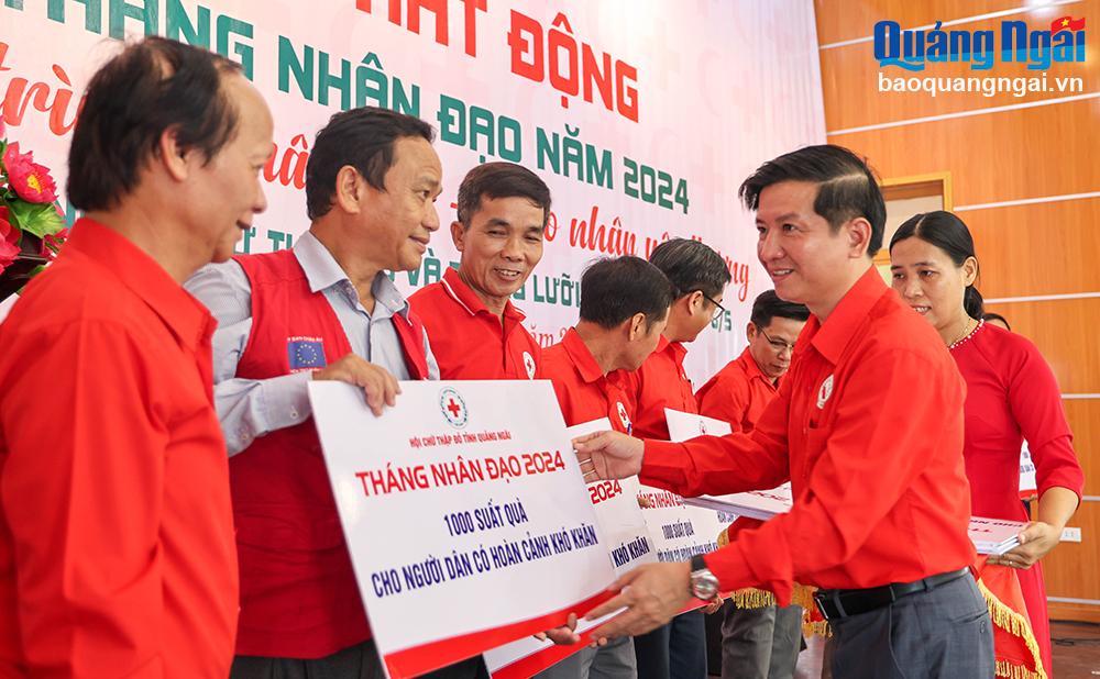 Phát động Tháng Nhân đạo năm 2024