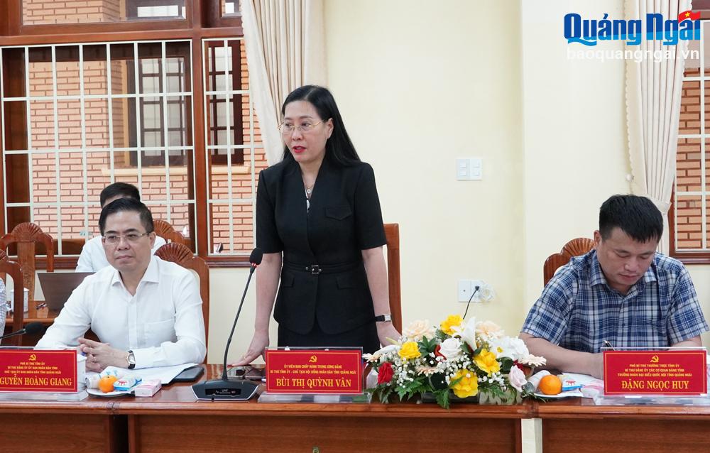 Ban Thường vụ Tỉnh ủy Quảng Ngãi và Kon Tum họp bàn phương án sáp nhập đơn vị hành chính cấp tỉnh