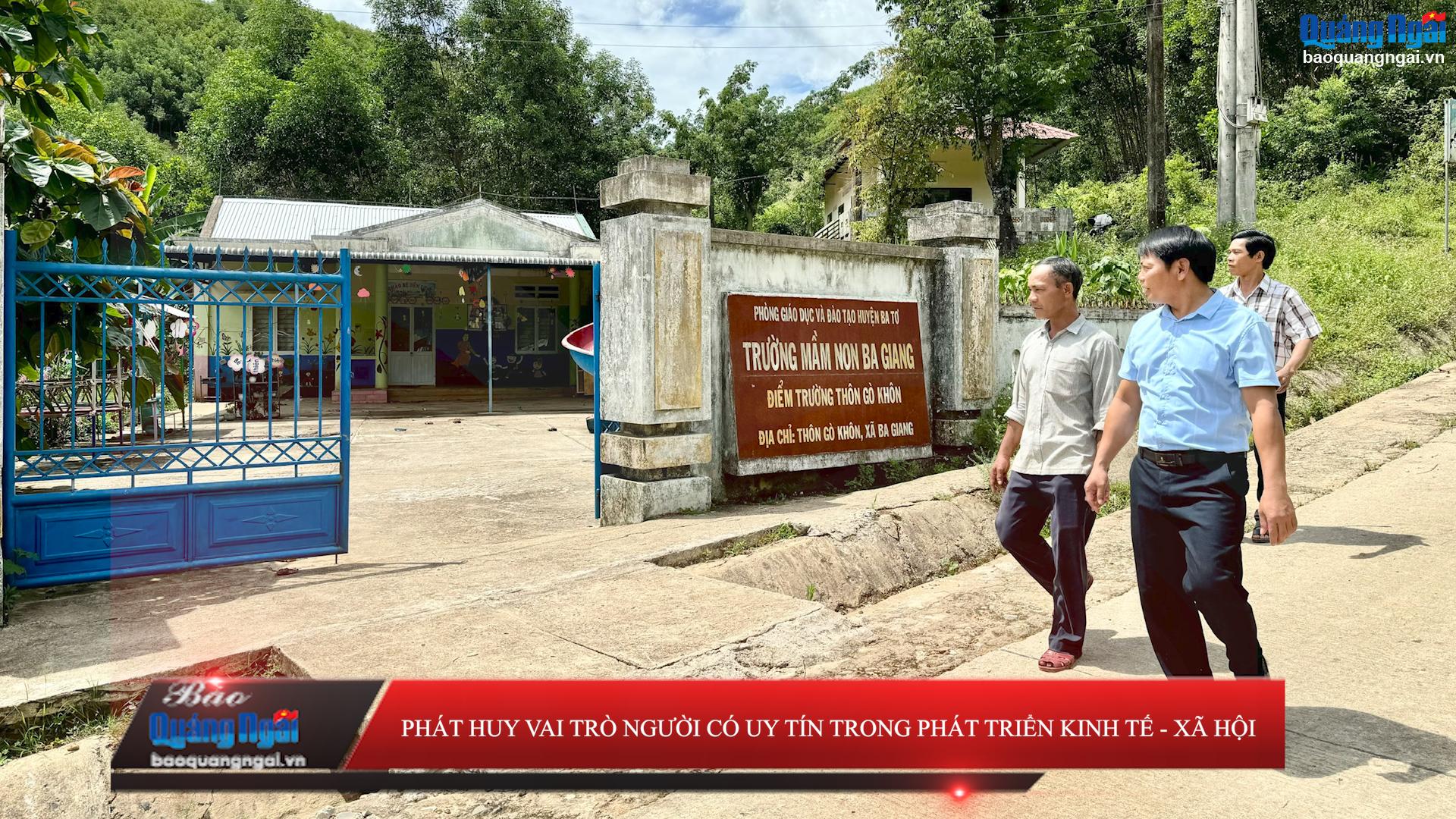  [Video]. Phát huy vai trò người có uy tín trong phát triển kinh tế - xã hội