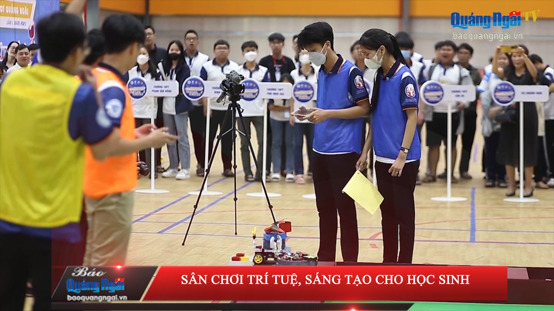 [Video]. Sân chơi trí tuệ, sáng tạo cho học sinh 