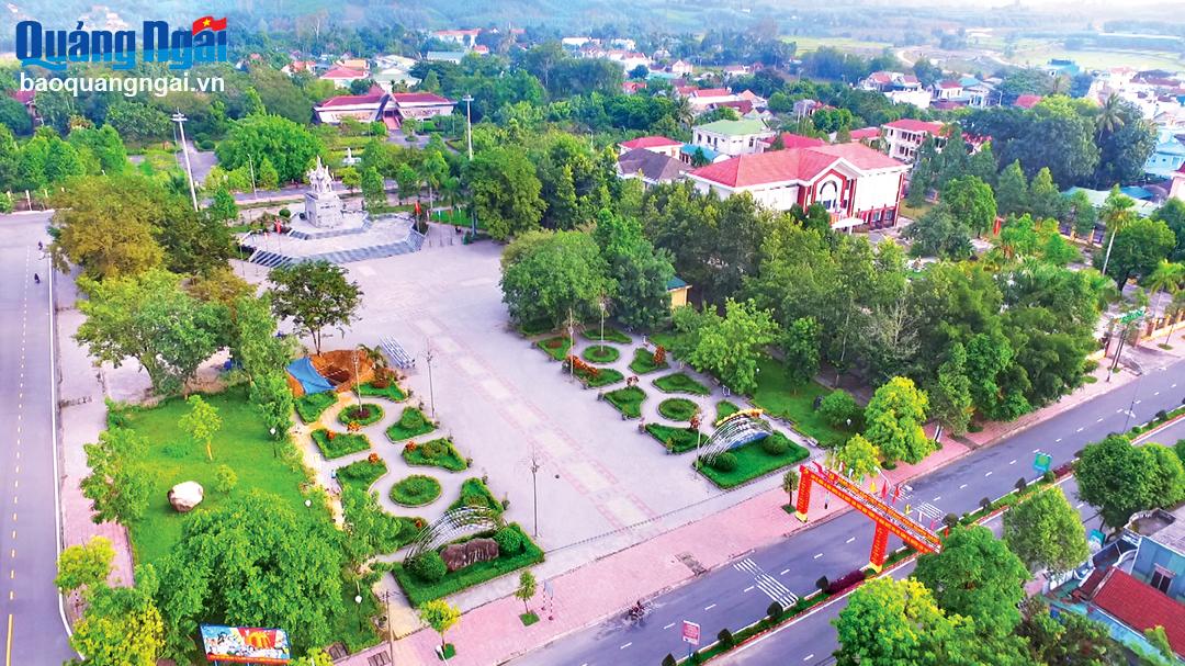 Huyện Ba Tơ ưu tiên nguồn lực phát triển đô thị