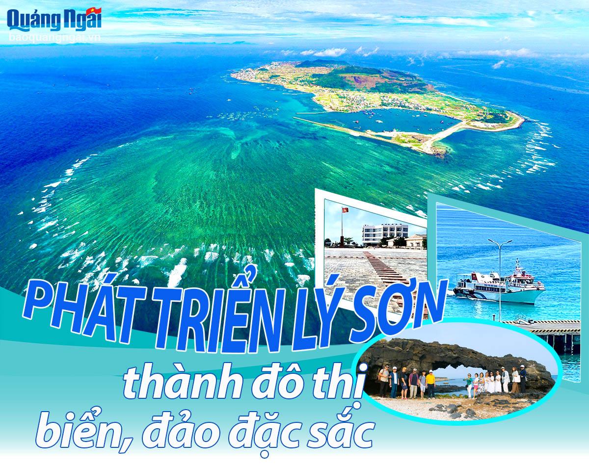 [Emagazine]. Phát triển Lý Sơn thành đô thị biển, đảo đặc sắc