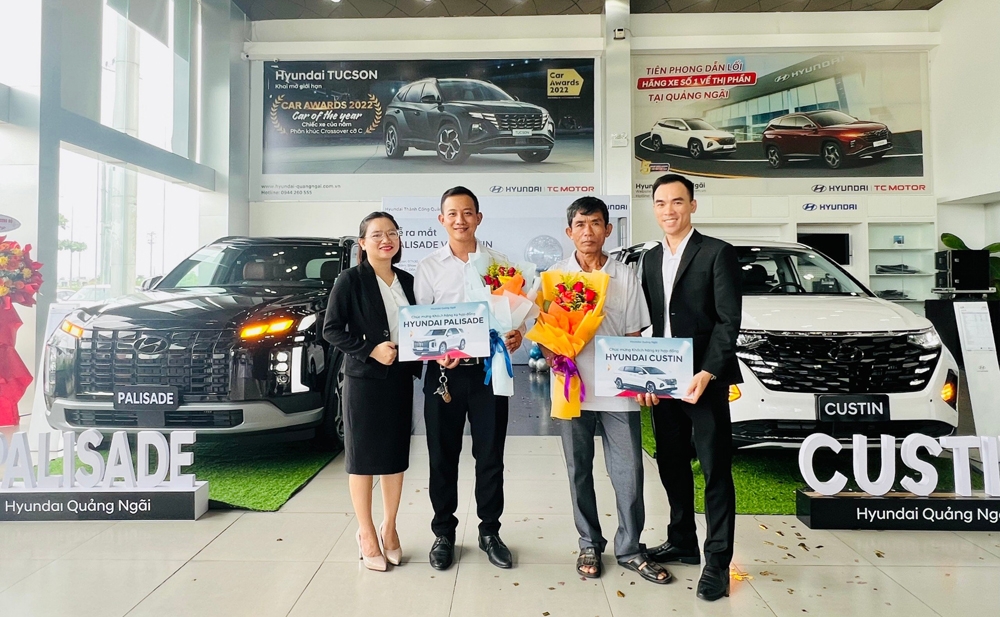 Lễ ra mắt HYUDAI CUSTIN - PALISADE  tại Quảng Ngãi