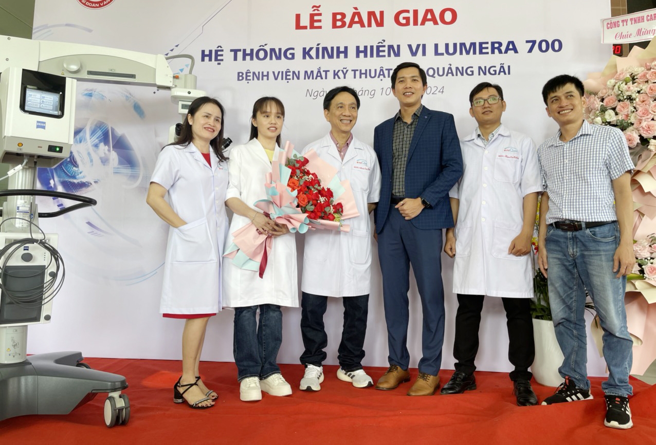 Bệnh viện Mắt KTC Quảng Ngãi: Đơn vị tiên phong tại miền Trung trang bị kính hiển vi phẫu thuật Lumera 700 từ Carl Zeiss - Đức