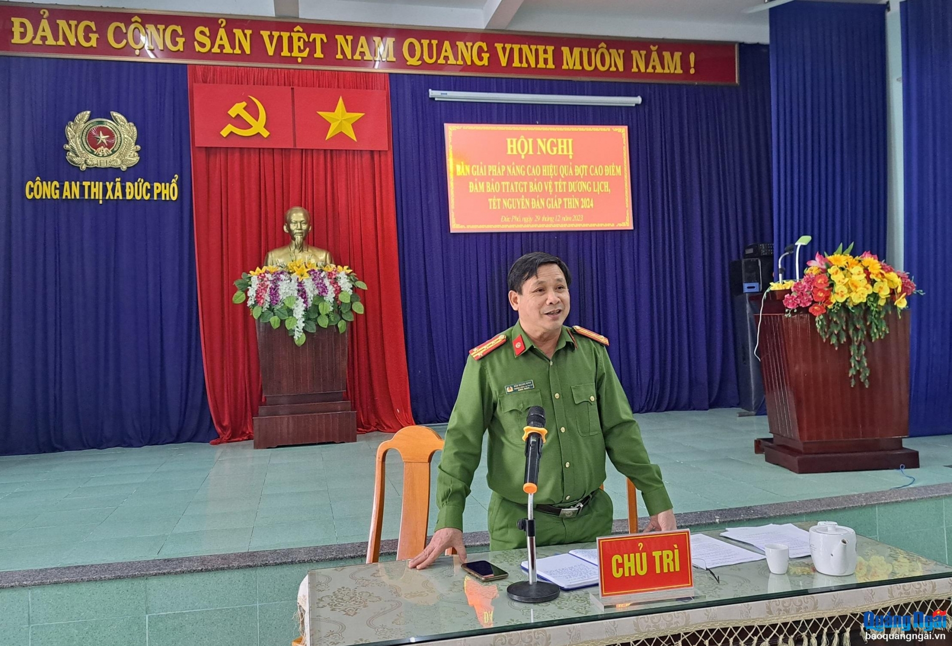 Bàn giải pháp bảo đảm trật tự an toàn giao thông