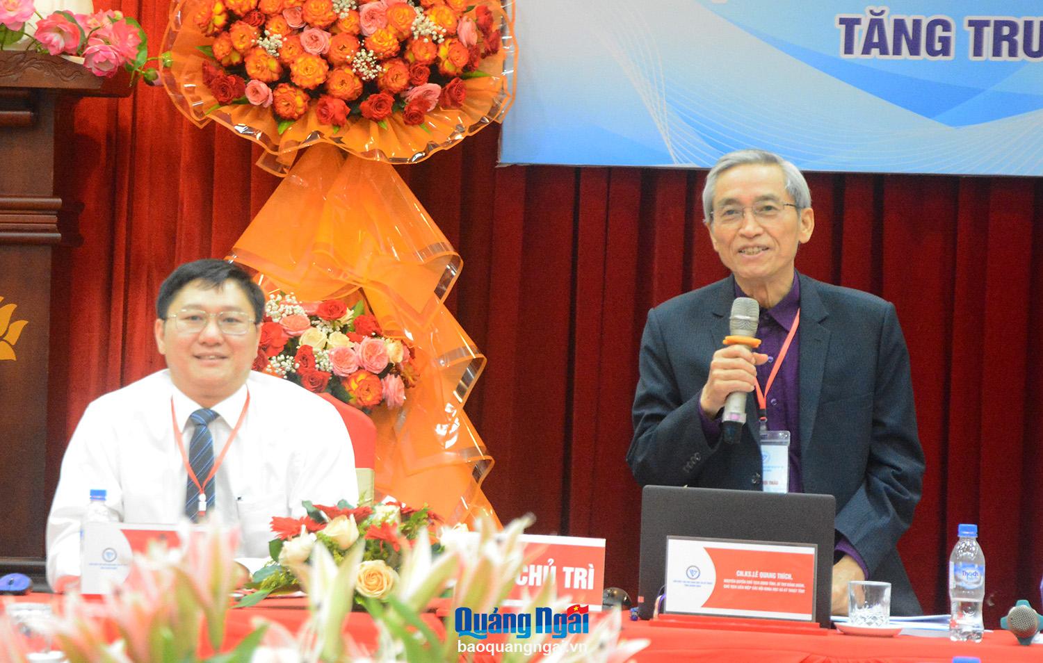 Hội thảo khoa học về phát triển bền vững tỉnh Quảng Ngãi